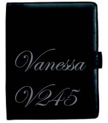 Diary - Vanessa V245 - 2 days to a page Wiro Black Soft Cover - 10250386