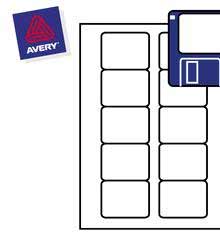 Label J8666 25sheets  - Avery - 103571750