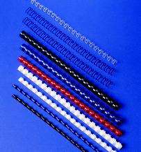Binding Coil 6mm Plastic Black 100box - 45500Rexel - 10401021