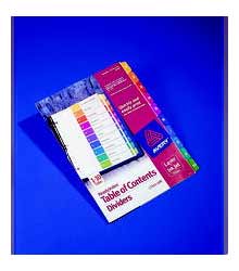 Divider 5 Tab ExtraWide Coloured 36100 - Marbig - 10401882